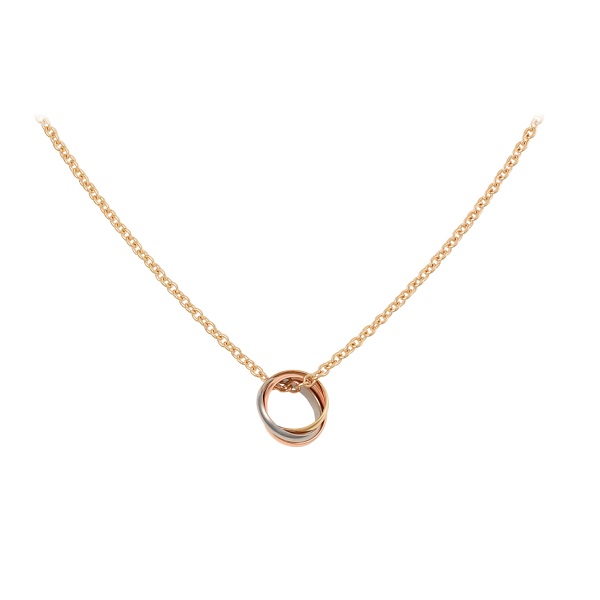 cartier gold ring necklace
