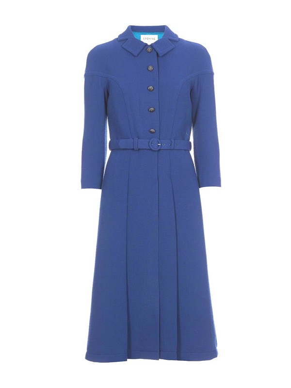 Eponine Sapphire Coat Dress | RegalFille | Duchess of Cambridge