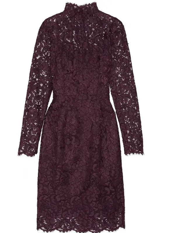Dolce & Gabbana Purple Guipure Lace Dress | RegalFille | Duchess of ...