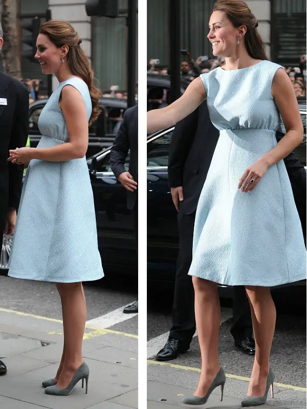 Alexander McQueen Blue Coat dress, RegalFille