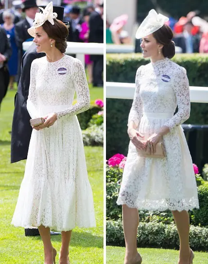 The Duchess of Cambridge debuted Elie Saab at Royal Ascot | RegalFille