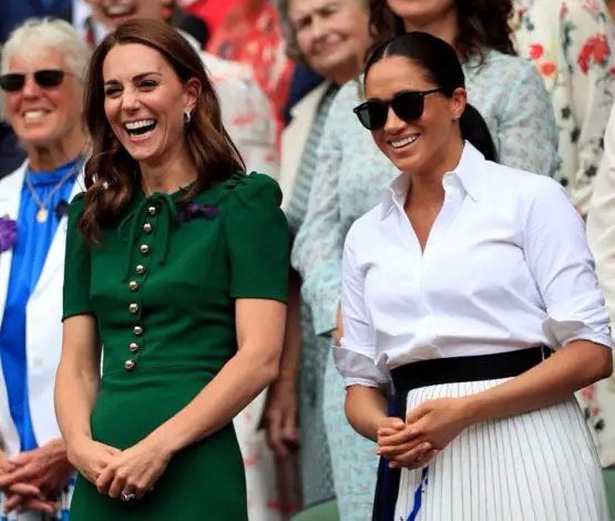Duchess of Cambridge in Green Dolce and Gabbana at Wimbledon Finale ...