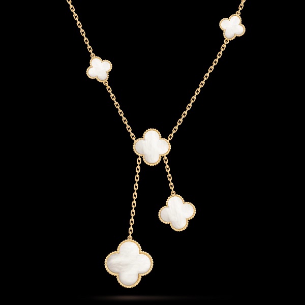Van Cleef & Arpels Magic Alhambra 6 motifs necklace