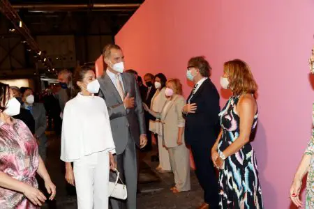 King Felipe and Queen Letizia Inaugurated ARCO Madrid | RegalFille