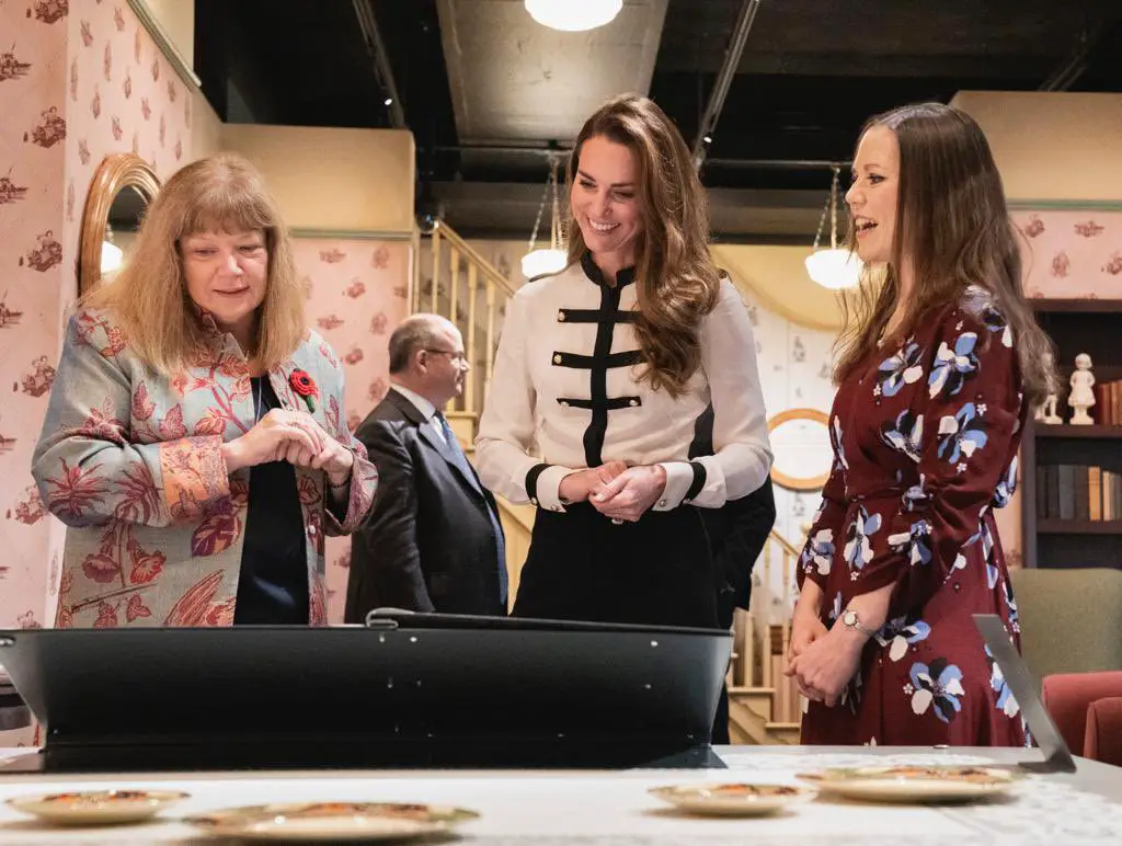 The Duchess of Cambridge opened two Exhibitions at Imperial War Museum