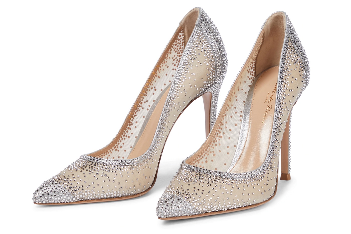 The Duchess of Cambridge wore Gianvito Rossi Rania 105 embellished pumps