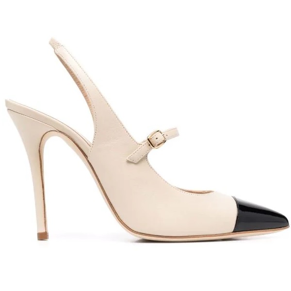 Alessandra Rich Fab Two-Tone Pumps | RegalFille