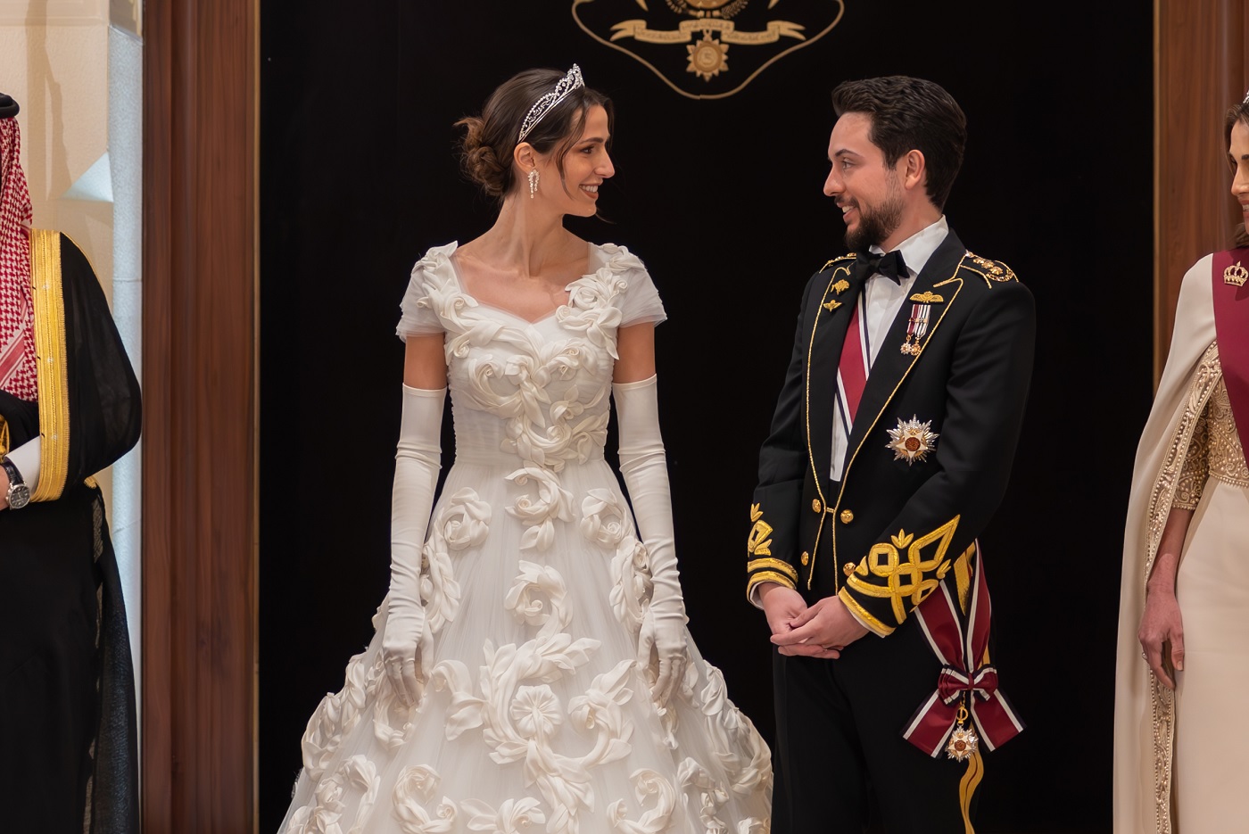 The Wedding Banquet of Crown Prince Hussein and Princess Rajwa of ...
