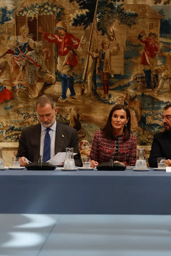 King Felipe and Queen Letizia attended Princess of Asturias Foundation Meeting 2024