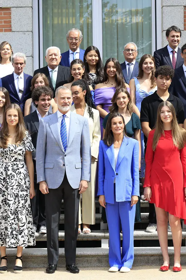 Spanish Royal Family met with UWC Board, Sponsors and Students 2024