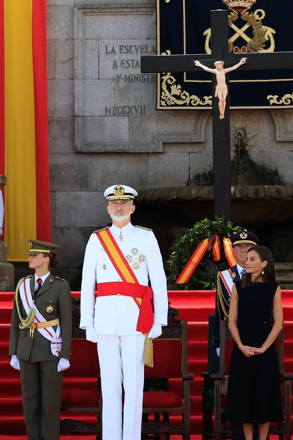 The Spanish Royal Family attended Military Naval School Graduation 2024