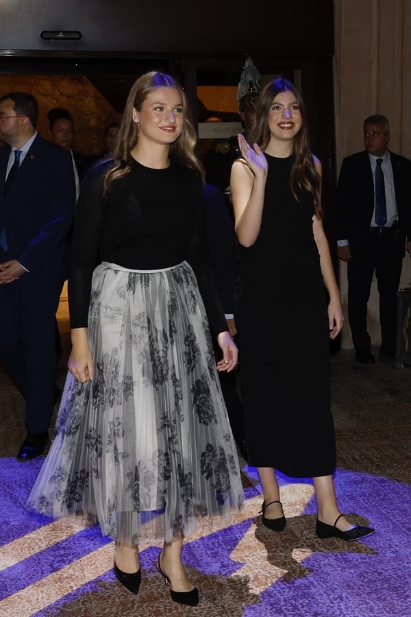 Princess Leonor attended Princess of Asturias Foundation Concert