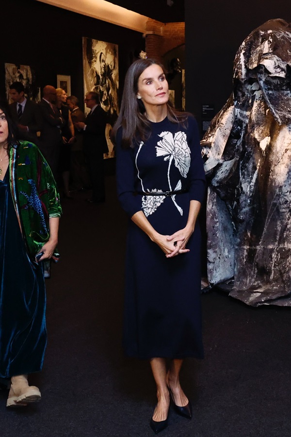 Queen Letizia opened 'Shoots of Goya' Exhibition 2024